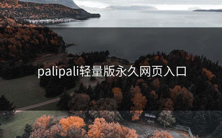 palipali轻量版永久网页入口